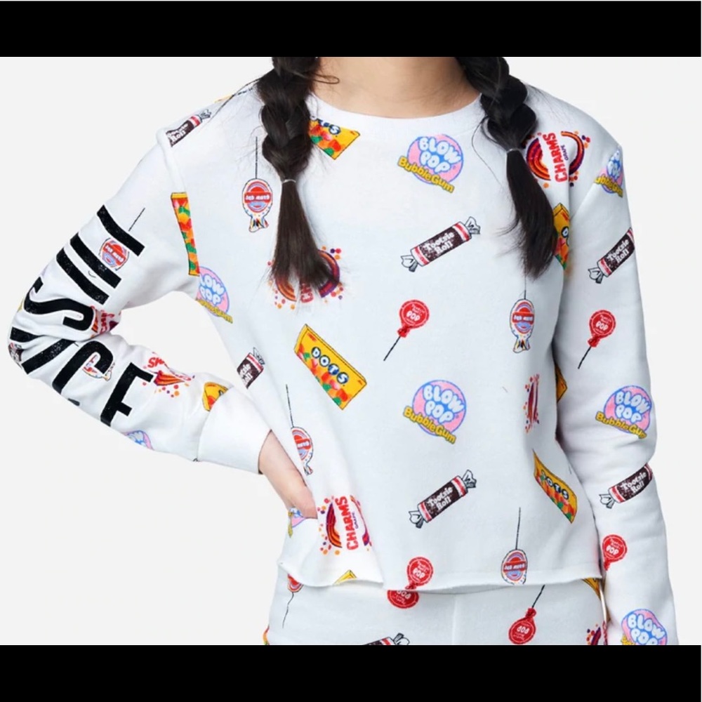 Girls justice sweatshirt